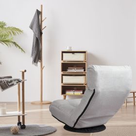 Single sofa reclining chair Japanese chair lazy sofa tatami balcony reclining chair leisure sofa adjustable chair (SKU: W24417916)